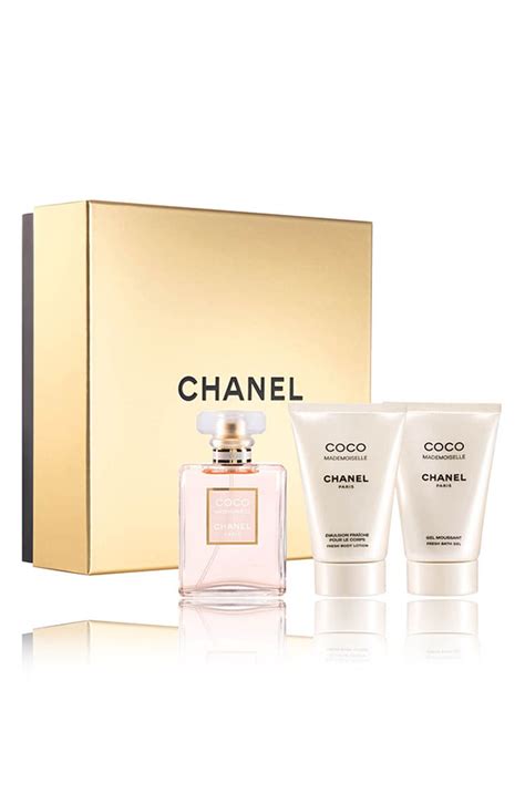 chanel mademoiselle perfume gift set|Chanel gift sets nordstrom.